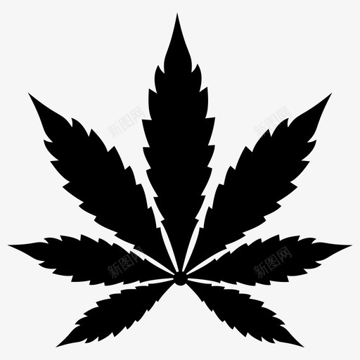 药厂大麻大麻和大麻叶雕文图标svg_新图网 https://ixintu.com 大麻 药厂 叶雕文 图标