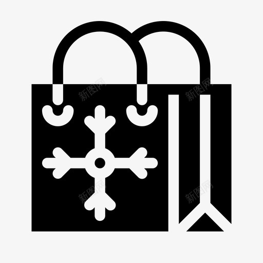 购物袋圣诞节折扣svg_新图网 https://ixintu.com 购物袋 圣诞节 折扣 圣诞快乐