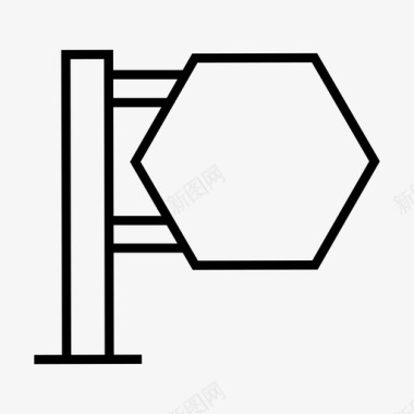 标牌广告牌显示屏图标