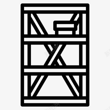 架子家具储藏室图标