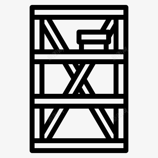 架子家具储藏室svg_新图网 https://ixintu.com 架子 家具 储藏室