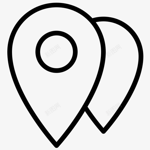位置标记方向gprssvg_新图网 https://ixintu.com 位置 标记 方向 地图