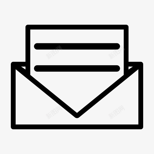邮件跟踪邀请svg_新图网 https://ixintu.com 邀请 邮件 跟踪 邀请信 信件 办公室 业务 概要