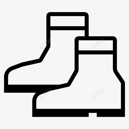安全鞋靴子健康svg_新图网 https://ixintu.com 安全 靴子 健康 保护