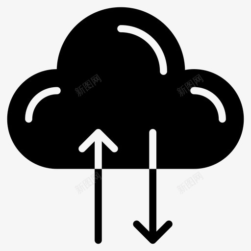 云数据库下载svg_新图网 https://ixintu.com 数据库 下载 服务器 上载 存储 字形