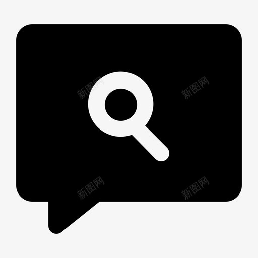搜索消息通信信息svg_新图网 https://ixintu.com 搜索 消息 通信 信息 邮件 标志符