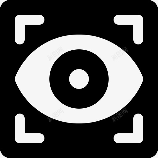 眼睛扫描显示查看svg_新图网 https://ixintu.com 眼睛 扫描 显示 查看 字形