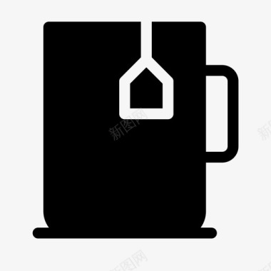茶杯饮料杯子图标