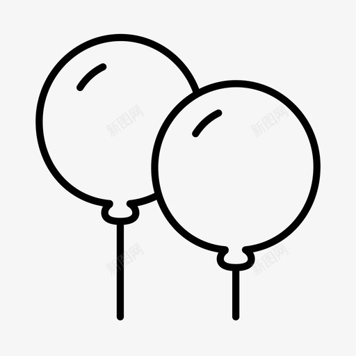 气球装饰品爱情svg_新图网 https://ixintu.com 气球 装饰品 爱情 婚姻 聚会 婚礼