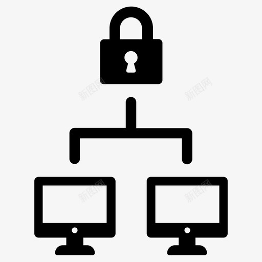 安全计算机安全锁定svg_新图网 https://ixintu.com 安全 计算机 锁定 网络安全