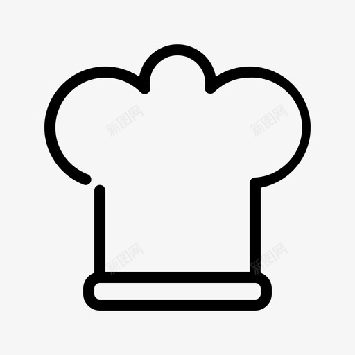 厨师帽面包师师傅svg_新图网 https://ixintu.com 厨师 面包师 师傅 专业 人士 面包店 提纲