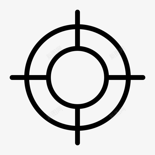 焦点目标用户界面svg_新图网 https://ixintu.com 用户界面 焦点 目标