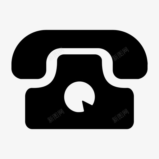 电话呼叫符号图标集1svg_新图网 https://ixintu.com 电话 呼叫 符号 图标