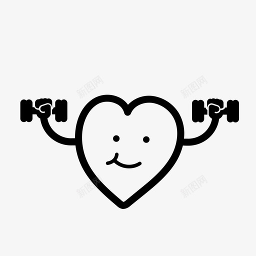 健康的心脏有氧运动锻炼svg_新图网 https://ixintu.com 健康 心脏 锻炼 有氧运动 生活方式