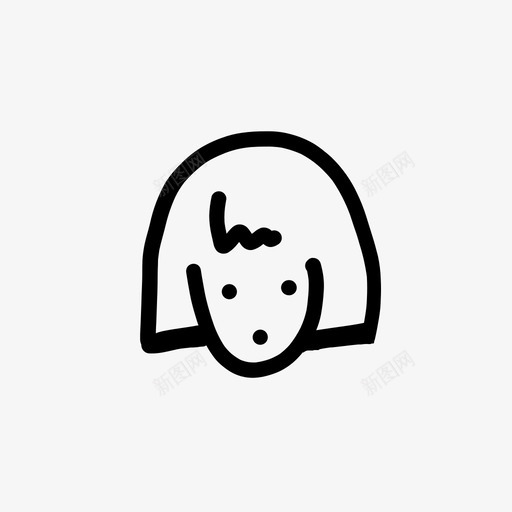 女人脸女人女孩svg_新图网 https://ixintu.com 女人 人脸 女孩 震撼 手绘 圣诞 假期 系列