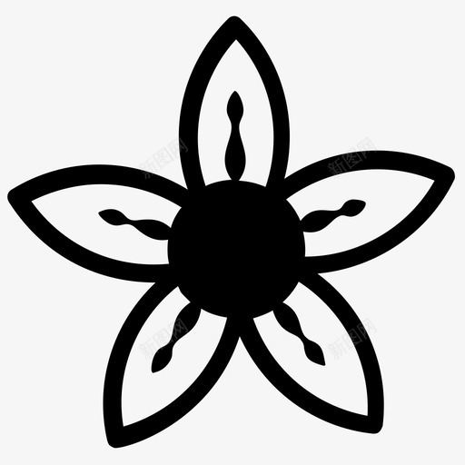 热带花装饰花花设计svg_新图网 https://ixintu.com 热带 装饰 花花 设计 图案 花纹 纹身 符号
