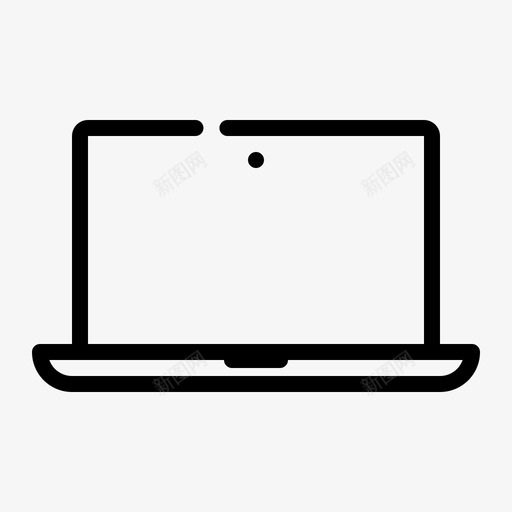 笔记本电脑电脑macbooksvg_新图网 https://ixintu.com 笔记本 电脑 办公 办公室 室电话 配件