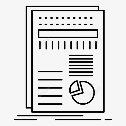 数据文档业务财务svg_新图网 https://ixintu.com 数据 文档 业务 财务 报表 统计 业务管理 要素