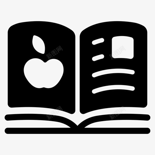 科学书籍科学教育知识svg_新图网 https://ixintu.com 科学 书籍 科学教育 知识学习 类型 字形