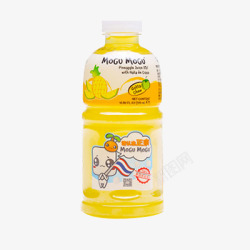 8泰国进口摩咕摩咕椰果菠萝汁饮料素材