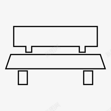 长凳椅子班级图标