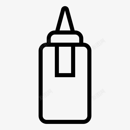 胶水粘合剂教室svg_新图网 https://ixintu.com 胶水 粘合剂 教室 绘图 胶瓶 文具