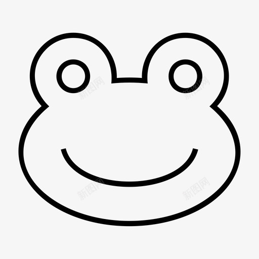 青蛙动物动物群svg_新图网 https://ixintu.com 动物 青蛙 动物群 宠物