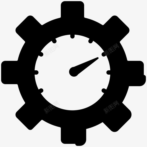 速度表齿轮时间管理svg_新图网 https://ixintu.com 速度 度表 齿轮 时间管理
