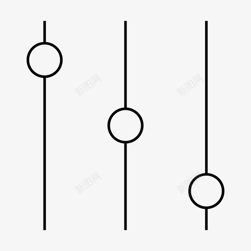 均衡器设置选择配置svg_新图网 https://ixintu.com 均衡器 设置 选择 配置 选项 网页设计 图标