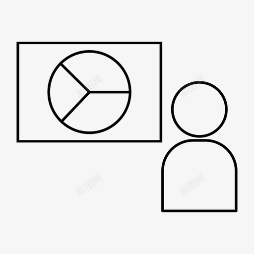 演示文稿图表演示图形svg_新图网 https://ixintu.com 演示 文稿 图表 图形 领导 教学 公司 业务 图标