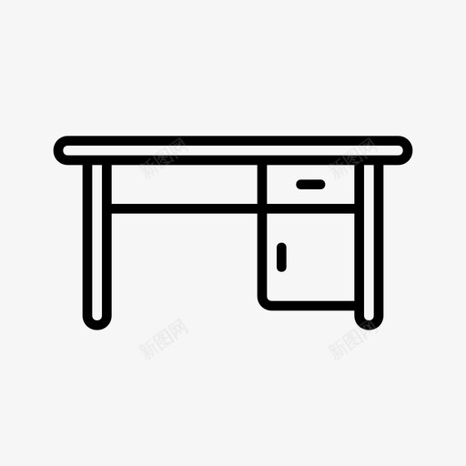 表办公室工作区svg_新图网 https://ixintu.com 工作区 办公室 大纲 图标