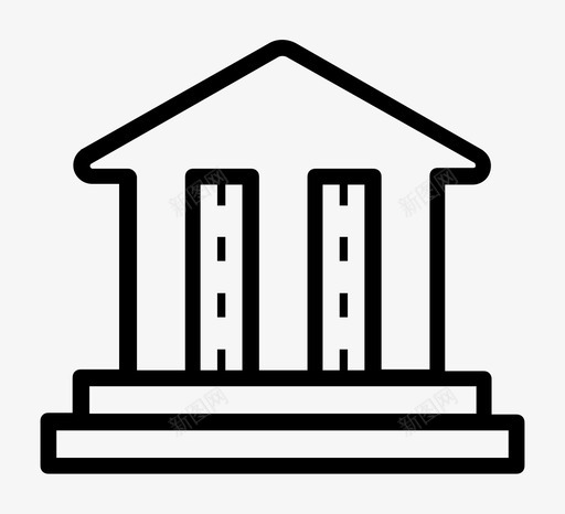 银行尊严网络图标svg_新图网 https://ixintu.com 银行 尊严 网络 图标