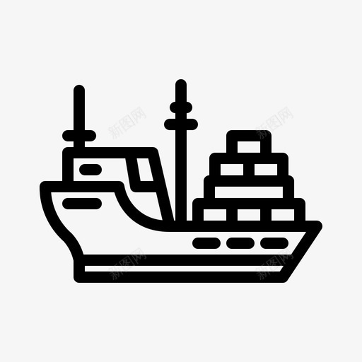 船用集装箱交货物流svg_新图网 https://ixintu.com 船用 集装箱 交货 物流 包装 海运