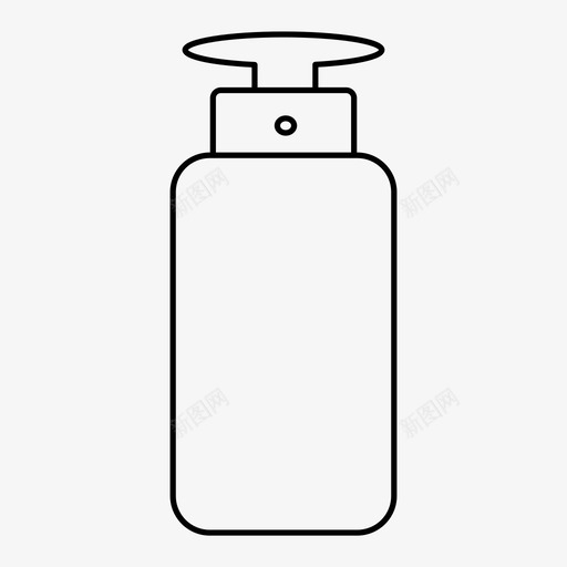 皂液器浴缸卫生用品svg_新图网 https://ixintu.com 皂液 浴缸 卫生用品 液体 肥皂
