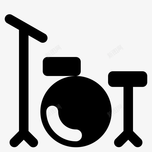 鼓娱乐旋律svg_新图网 https://ixintu.com 娱乐 旋律 声音 音乐 扎实