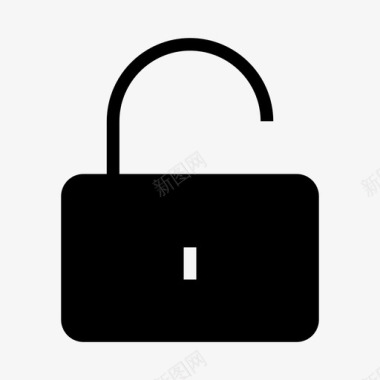 解锁安全用户界面图示符图标