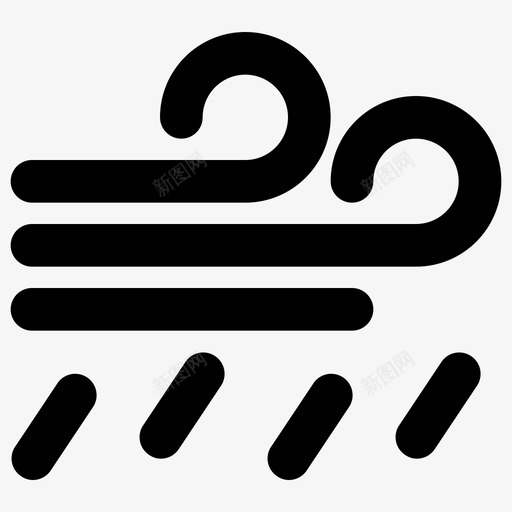风雨交加天气预报阵雨svg_新图网 https://ixintu.com 风雨交加 天气预报 阵雨 天气 晴朗