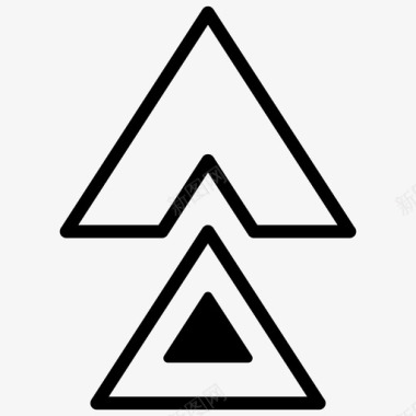 部落符号古代设计阿兹台克图标