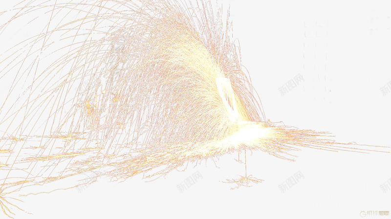 电锯火花png免抠素材_新图网 https://ixintu.com 电锯 火花