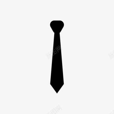 领带时尚男士图标