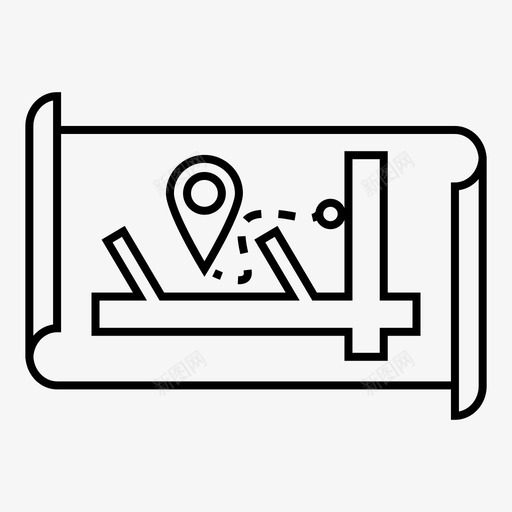 方向本地位置svg_新图网 https://ixintu.com 方向 本地 位置 地图 导航