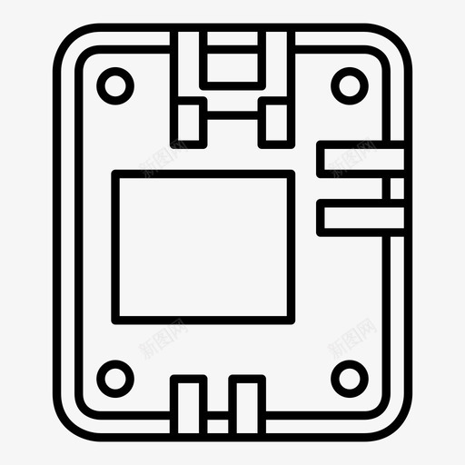 主板计算机电子svg_新图网 https://ixintu.com 主板 计算机 电子 芯片 技术