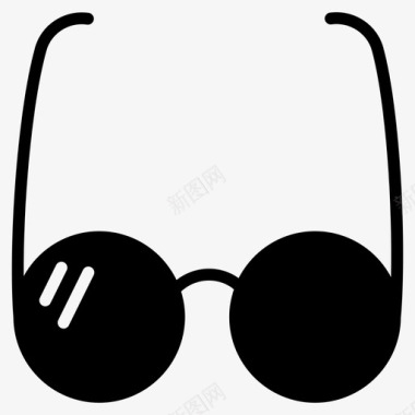 眼镜护目镜防护图标