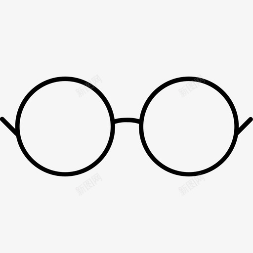 眼镜眼睛视觉svg_新图网 https://ixintu.com 眼镜 眼睛 视觉 基本 图标