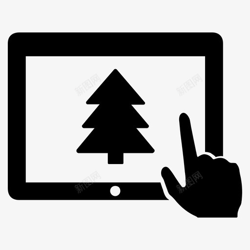 在线事件圣诞节点击svg_新图网 https://ixintu.com 在线 事件 圣诞节 点击 设备 平板电脑 寒假