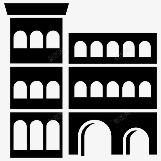罗马城堡意大利地标罗马建筑svg_新图网 https://ixintu.com 罗马 地标 城堡 意大利 建筑 尼格 拉门 立体 立体图 图标