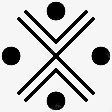 阿迪卡拉符号古代标志文化设计图标