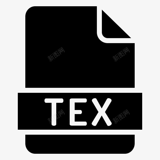 tex扩展名tex文件svg_新图网 https://ixintu.com 扩展名 文件