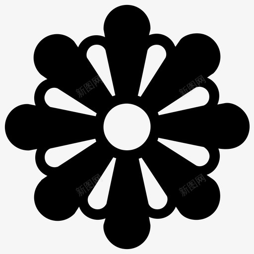 花卉符号装饰花花卉设计svg_新图网 https://ixintu.com 花卉 符号 装饰 花花 设计 图案 天然 装饰性