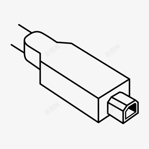 usbb端口电缆连接svg_新图网 https://ixintu.com 端口 连接 电缆 插槽 插座 终端